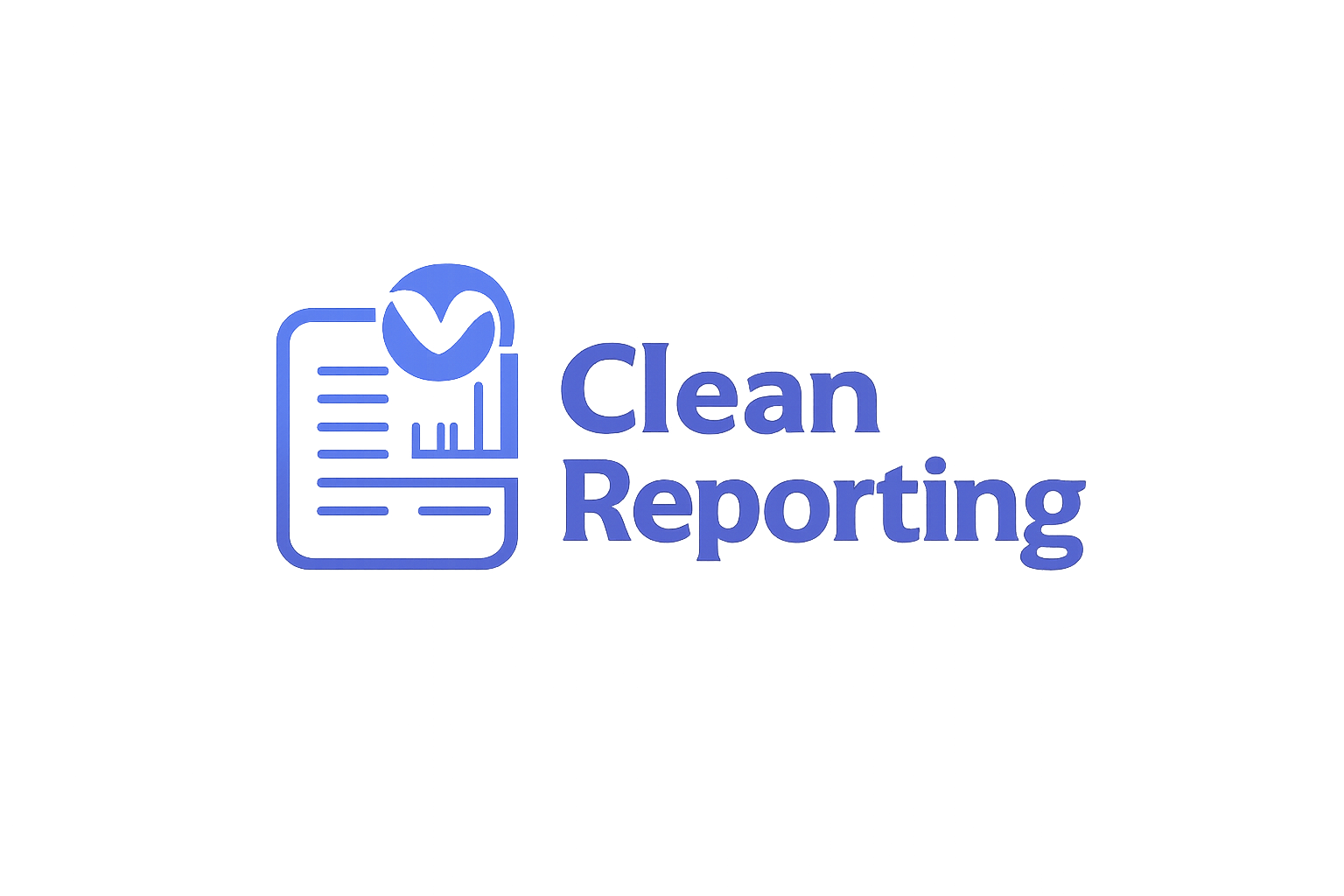 Clean Reporting logo
